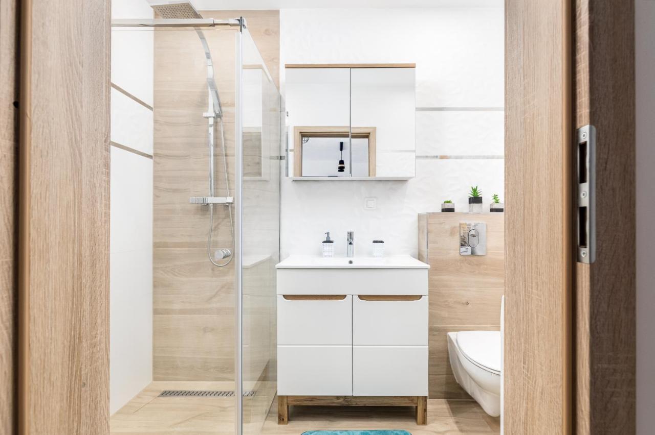 Przytulny Apartament 65 W Centrum Sczecina Szczecin Kültér fotó